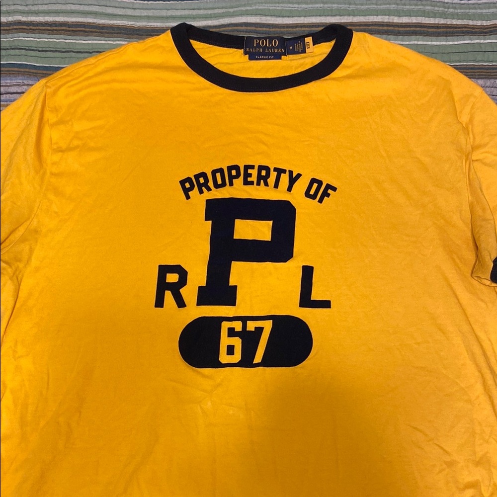 Ralph Lauren Yellow Graphic T-Shirt